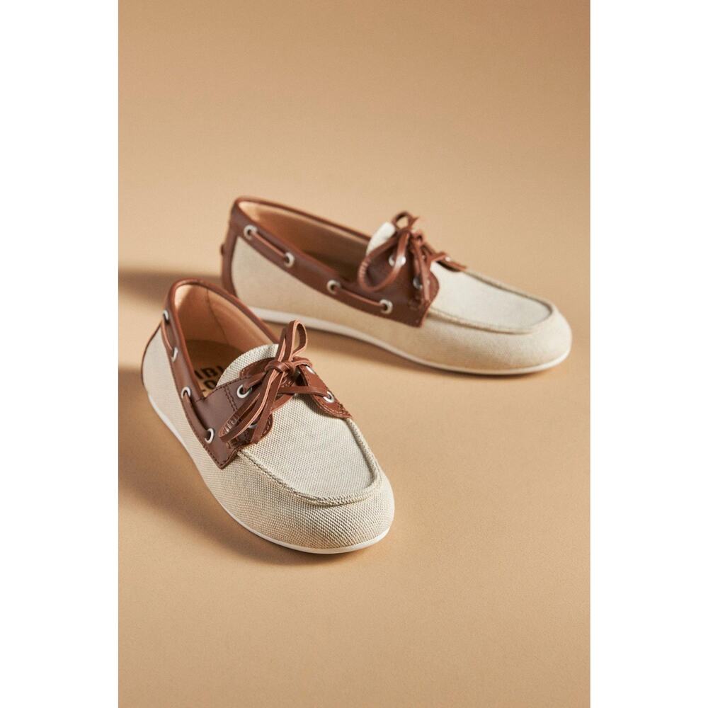 NWT Bibi Lou Women's Tana Loafer Size Comfort Shoe Cuero Tan Brown 40